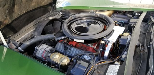 1973 Elkhart Green Chevrolet Corvette Coupe