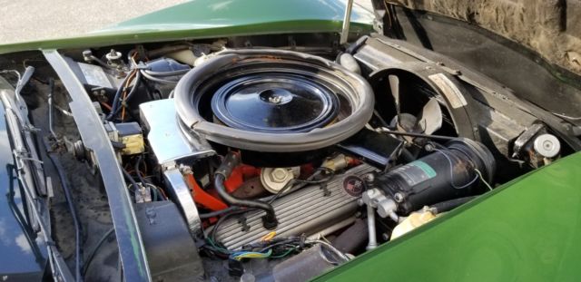 1973 Elkhart Green Chevrolet Corvette Coupe