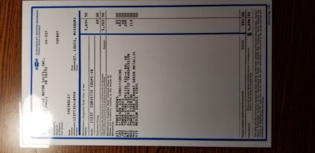 1973 Elkhart Green Chevrolet Corvette Coupe