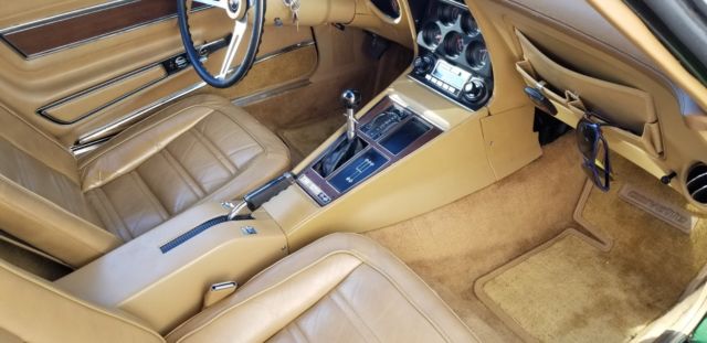 1973 Elkhart Green Chevrolet Corvette Coupe