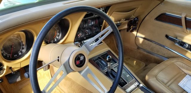 1973 Elkhart Green Chevrolet Corvette Coupe