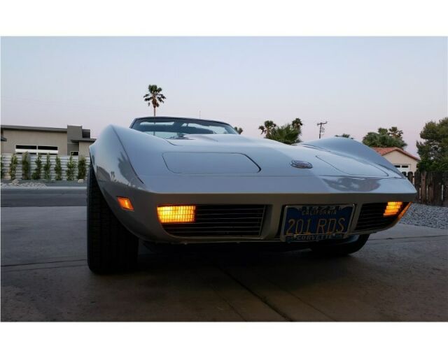 1973 Silver Chevrolet Corvette Coupe