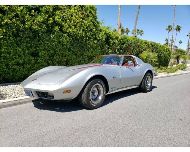1973 Silver Chevrolet Corvette Coupe