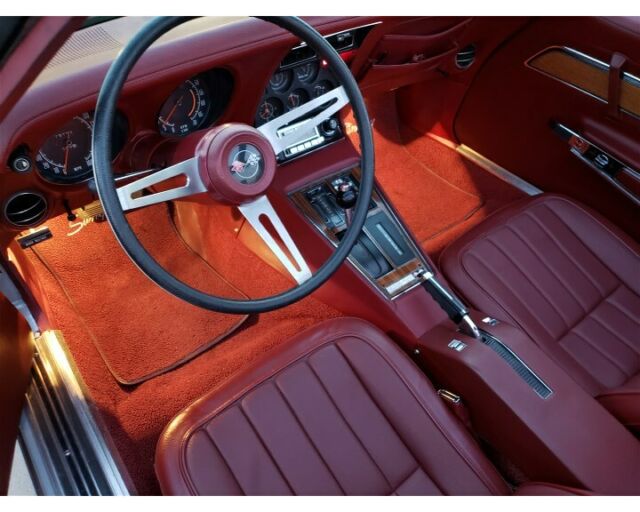 1973 Silver Chevrolet Corvette Coupe