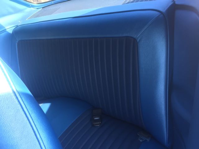 1973 Blue Plymouth Cuda Coupe