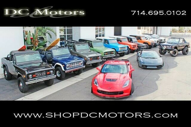 1973 Orange Ford Bronco SUV