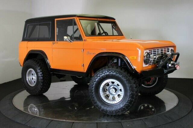 1973 Orange Ford Bronco SUV