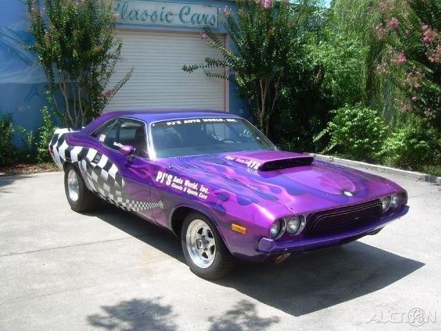1973 Purple Dodge Challenger