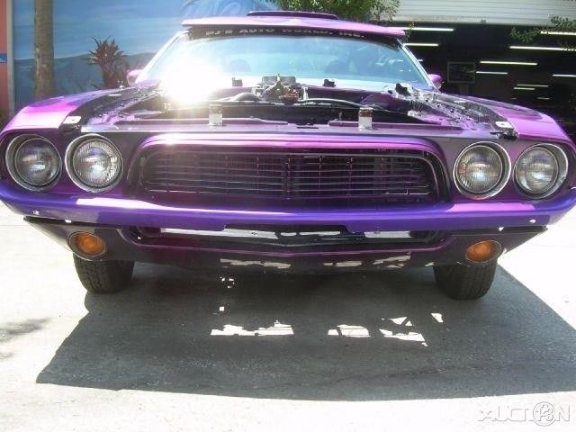 1973 Purple Dodge Challenger