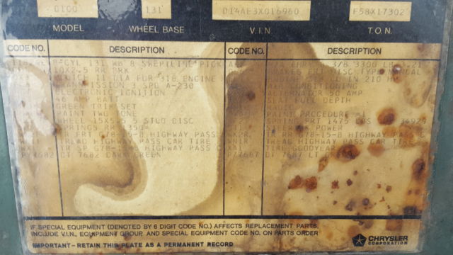 1973 Green Dodge Other Pickups REG CAB PICKUP