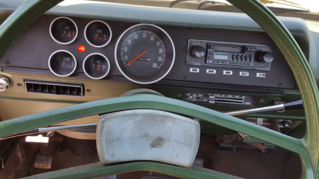 1973 Green Dodge Other Pickups REG CAB PICKUP