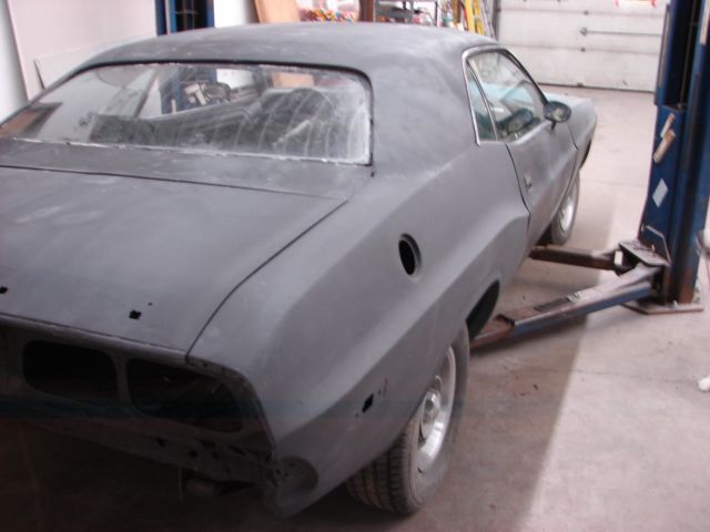 1973 Blue Dodge Challenger Coupe