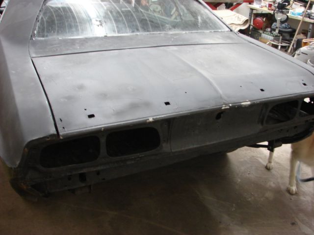 1973 Blue Dodge Challenger Coupe