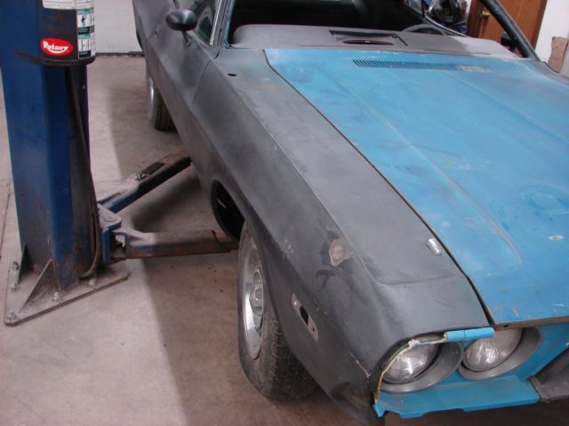 1973 Blue Dodge Challenger Coupe