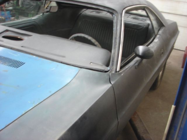 1973 Blue Dodge Challenger Coupe