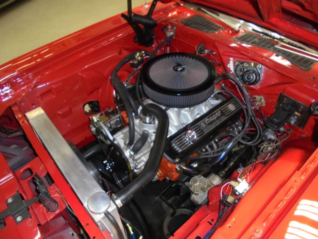 1973 Red Dodge Challenger Coupe