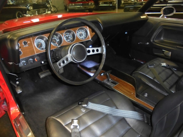 1973 Red Dodge Challenger Coupe