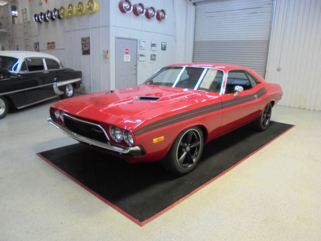 1973 Red Dodge Challenger Coupe