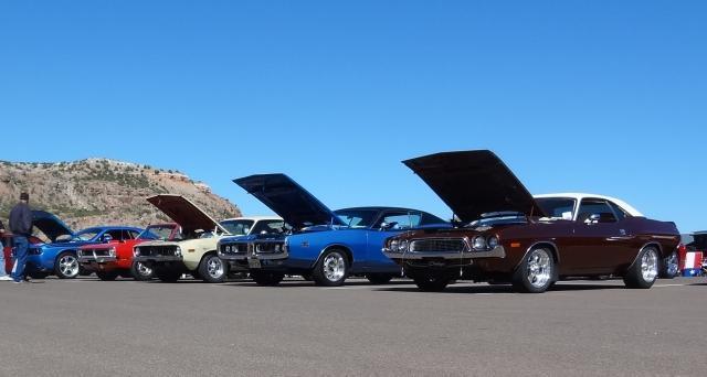 1973 Blue Dodge Challenger