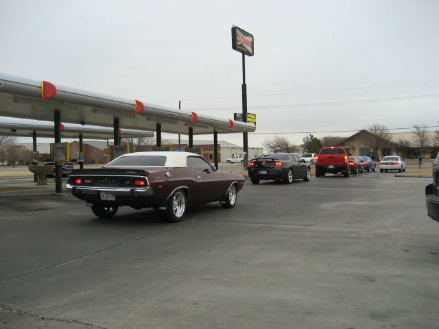 1973 Blue Dodge Challenger