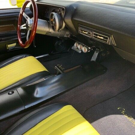 1973 Yellow Dodge Challenger Coupe