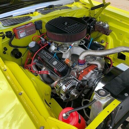 1973 Yellow Dodge Challenger Coupe