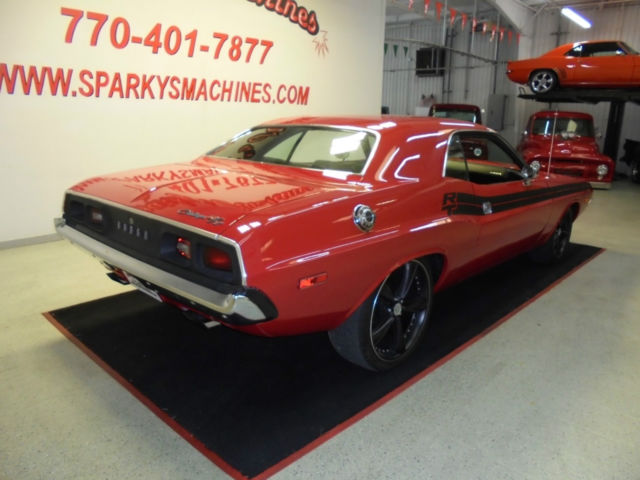 1973 Red Dodge Challenger Coupe