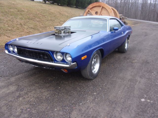 1973 Blue Dodge Challenger