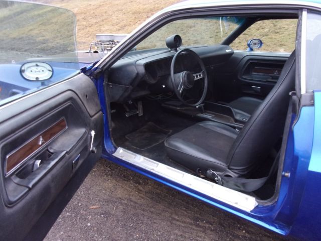 1973 Blue Dodge Challenger