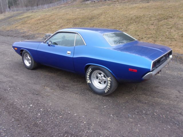 1973 Blue Dodge Challenger