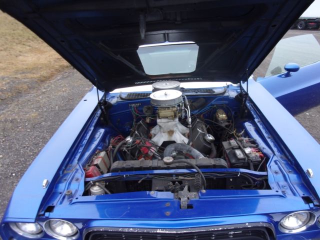 1973 Blue Dodge Challenger
