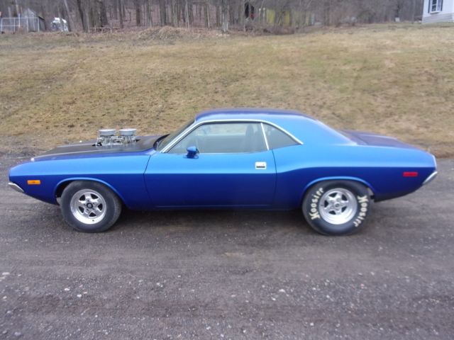 1973 Blue Dodge Challenger