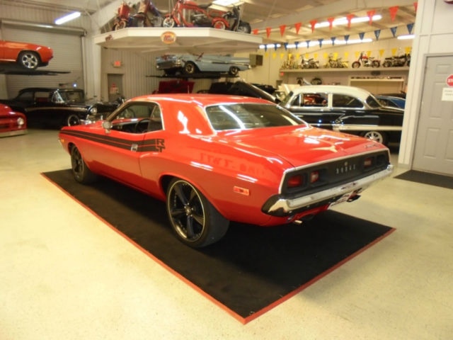 1973 Red Dodge Challenger Coupe