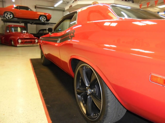 1973 Red Dodge Challenger Coupe