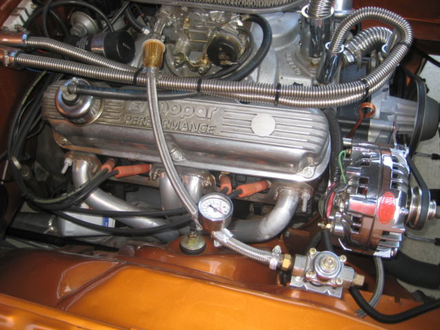 1973 Fusion Orange Dodge Challenger Coupe