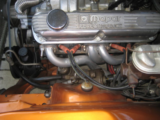 1973 Fusion Orange Dodge Challenger Coupe