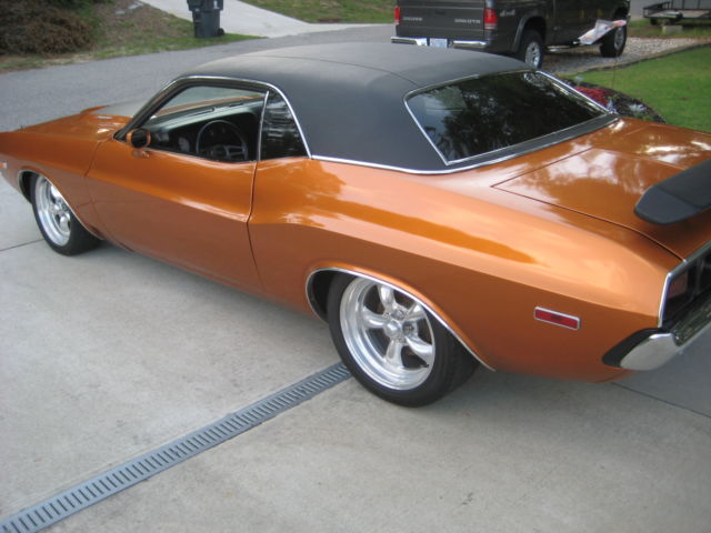 1973 Fusion Orange Dodge Challenger Coupe