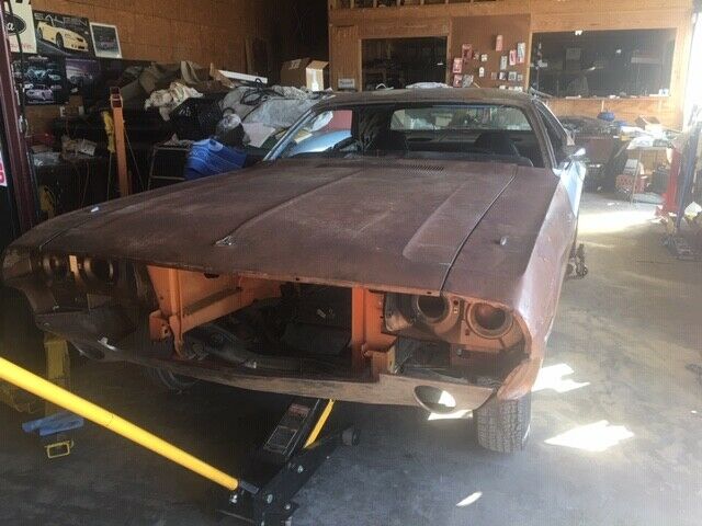 1973 Blue Dodge Challenger Coupe