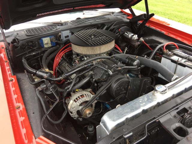 1973 Red Dodge Challenger Coupe