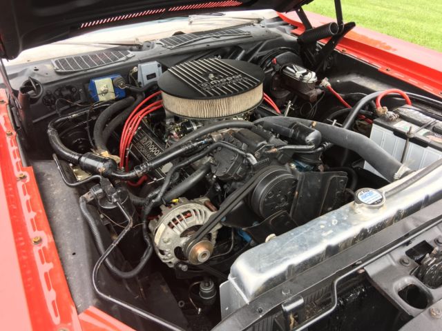 1973 Red Dodge Challenger Coupe