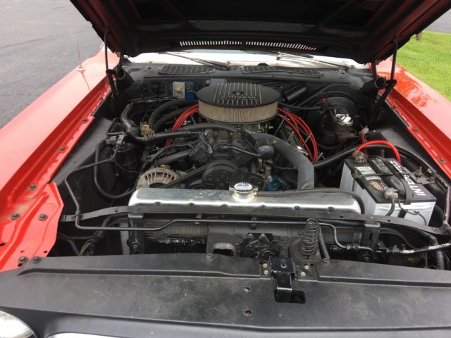 1973 Red Dodge Challenger Coupe