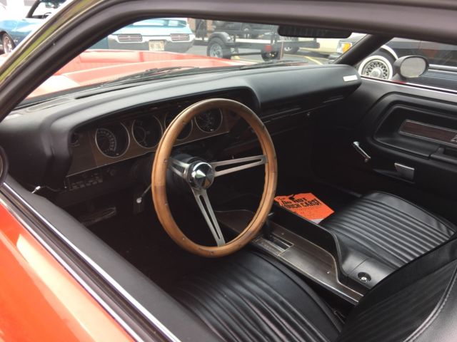 1973 Red Dodge Challenger Coupe