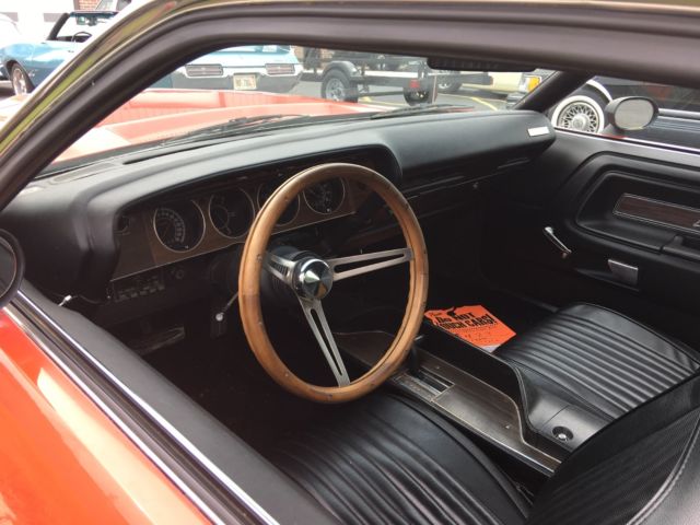 1973 Red Dodge Challenger Coupe