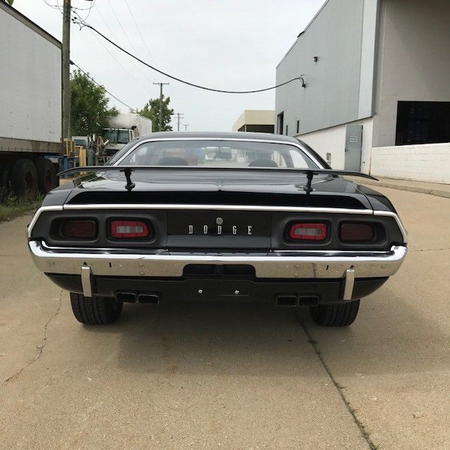 1973 Black Dodge Challenger Coupe