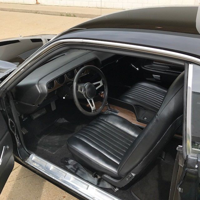 1973 Black Dodge Challenger Coupe