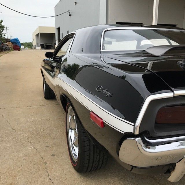 1973 Black Dodge Challenger Coupe