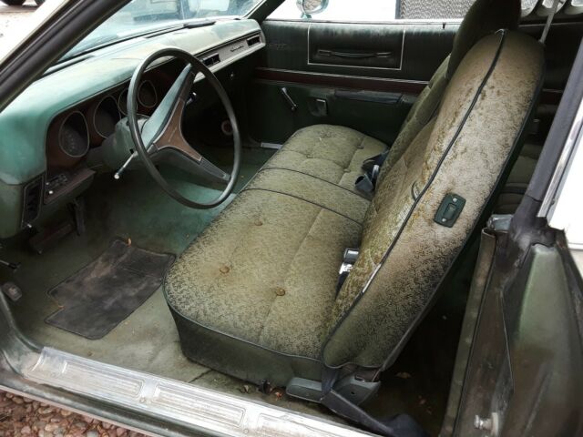 1973 Green Dodge Charger Sedan