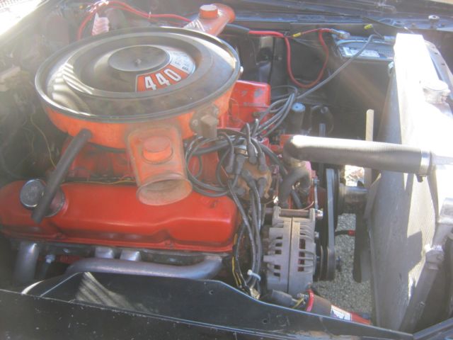 1973 Black Dodge Charger Coupe