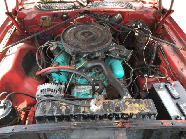 1973 Red Dodge Charger Coupe