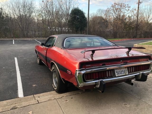 1973 Red Dodge Charger Coupe